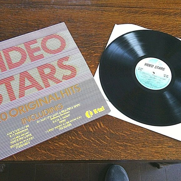 Vintage Vinyl LP VIDEO STARS 20 Original Hits K-Tel Records NE 1066 Various Hits - Picture 1 of 16